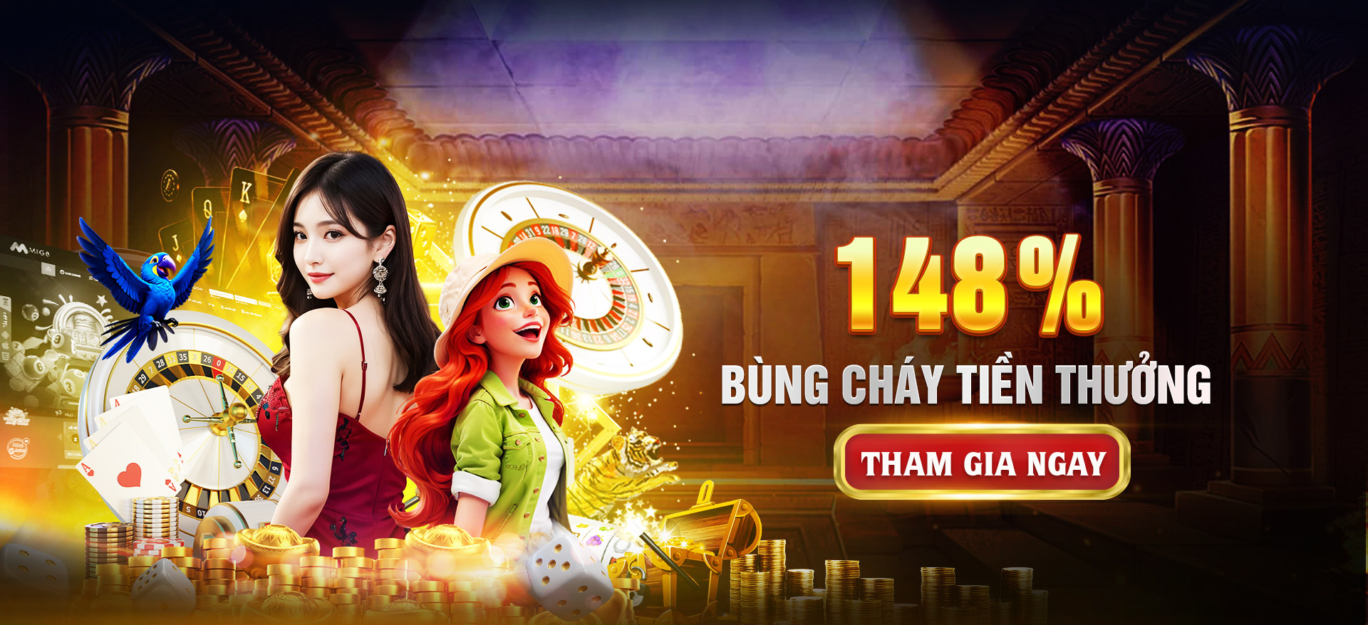 Hình ảnh quảng cáo của hm88 hiển thị nền tảng và các lợi ích